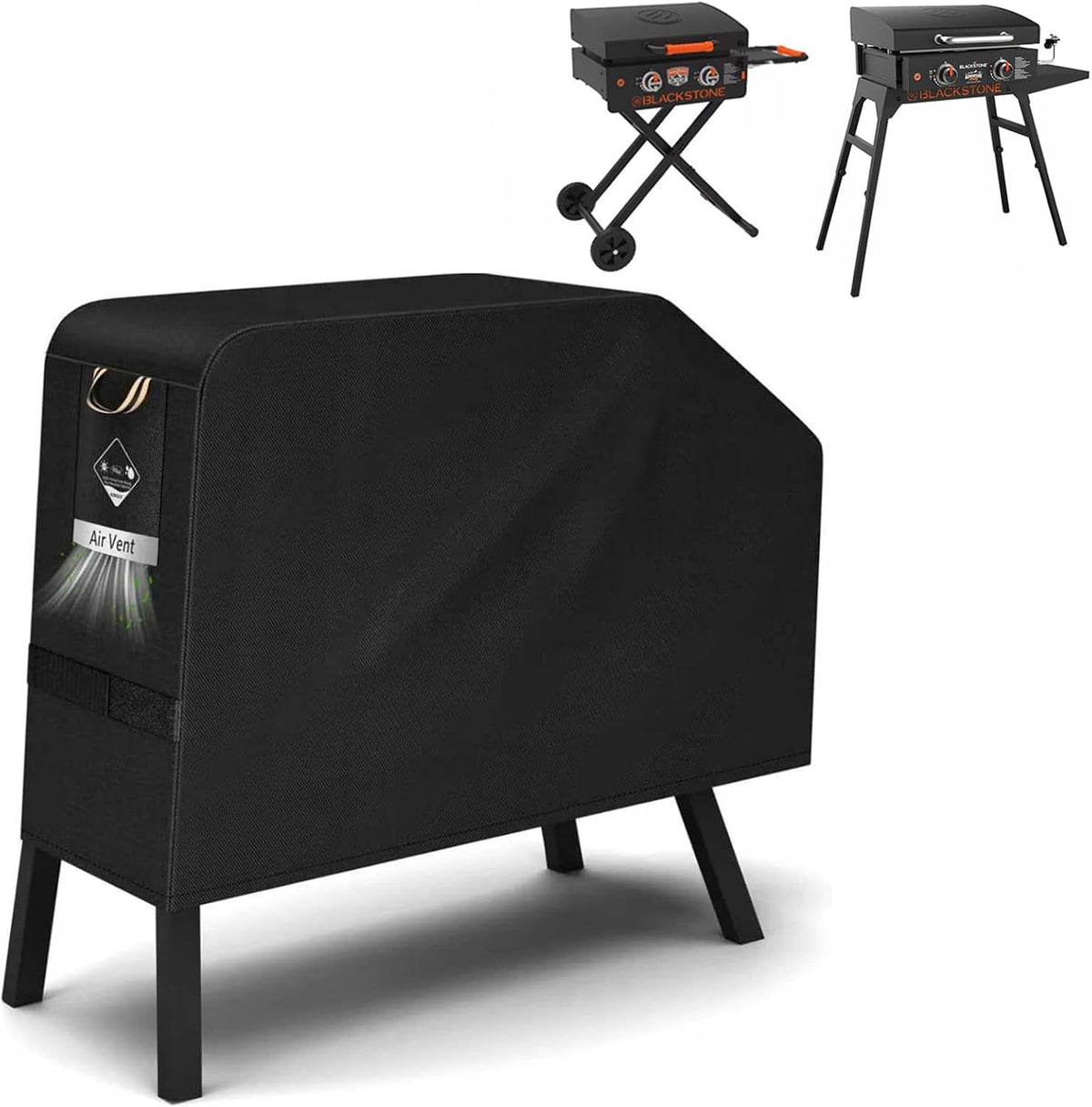 Griddle Cover for Blackstone 22 inch with Hood & Stand,1000D Heavy Duty
