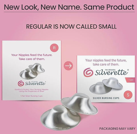 Silverette Nursing Cups, Postpartum Essentials, The Real Silverette, Small