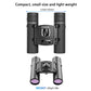 ZIYOUHU Binoculars Small Compact Light Binoculars, Suitable for Adults and Children Bird Watching Travel Sightseeing, Waterproof Lightweight Small Binoculars, with Clear Low-Light Vision