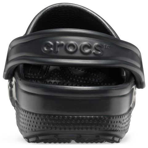 Crocs Unisex-Adult Classic Clog, Clogs for Women and Men, Black, 13 Women/11 Men