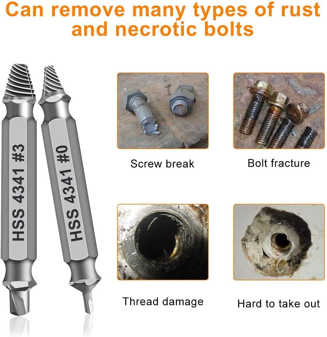 Damaged Screw Extractor Set,Christmas Stocking Stuffers for Adults Men Him