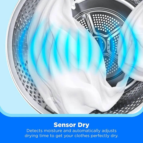 Midea MLTE41N1BWW 7.0 Cf Electric Dryer Sensor Dry