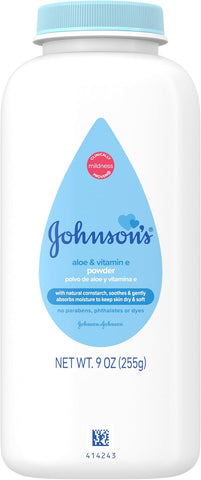 Johnson's Baby Naturally Derived Cornstarch Baby Powder, 1.5 oz