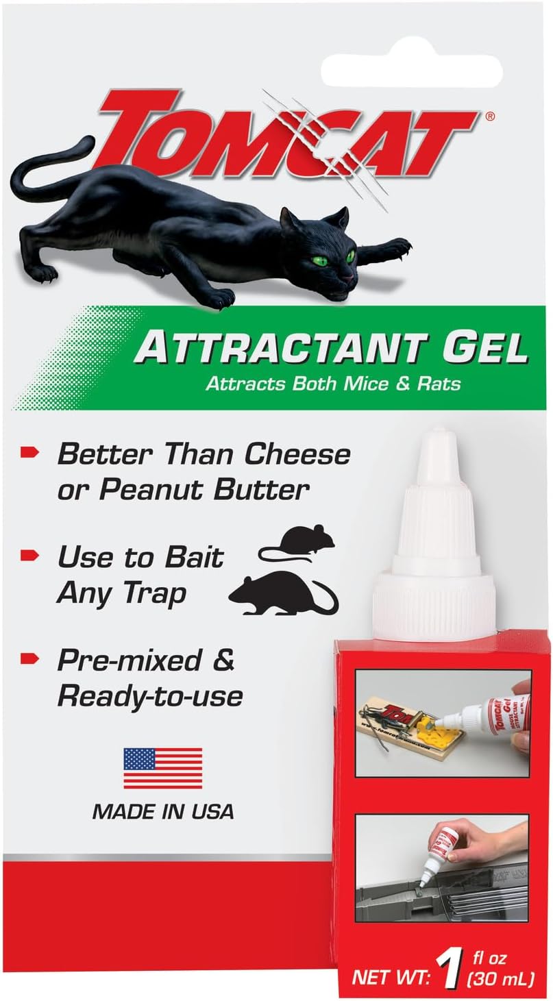 Tomcat Attractant Gel, Bait for Mouse Traps and Rat Traps, 1 oz.