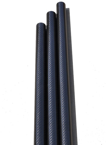 1pcs Roll Wrapped Carbon Fiber Tube/Tubing/Shaft OD 20mm X ID 16mm X Length 1000mm 3K Glossy Twill Weave Surface