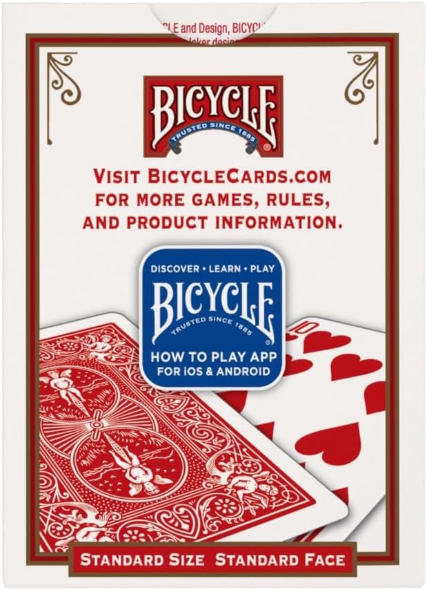 Bicycle Rider Back Playing Cards 12 Pack Poker Size Standard Index