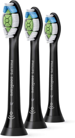 Philips Sonicare W DiamondClean Brush Heads, 3-Pack, 9 Month Supply, White