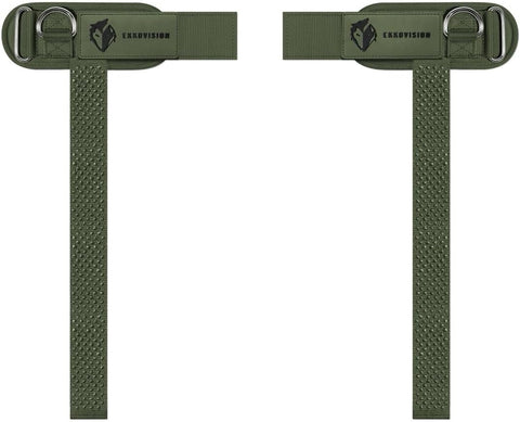 Ekkovision EKKO Weight Lifting Straps With Cuffed D Ring, Wrist Support for Men, Heavy Duty Thick Comfortable Lifting Straps, Secure Fit, Enhanced Grip, Straps for Weightlifting & Gym Training