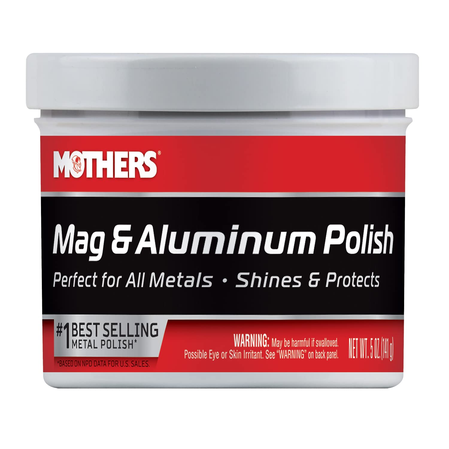 Mothers Mag & Aluminum Polish, 5 oz. (05100)