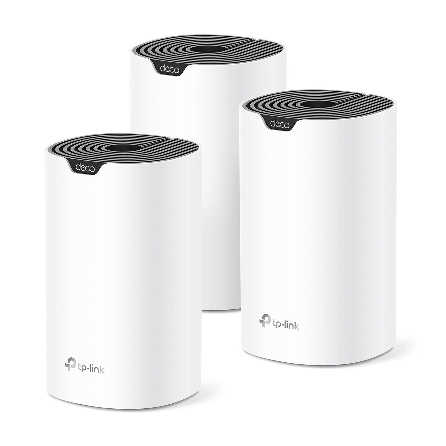 TP-Link Deco Mesh AC1900 WiFi System (Deco S4) – Up to 5,500 Sq.ft. Coverage, Replaces WiFi Router and Extender, Gigabit Ports, Works with Alexa, 3-pack