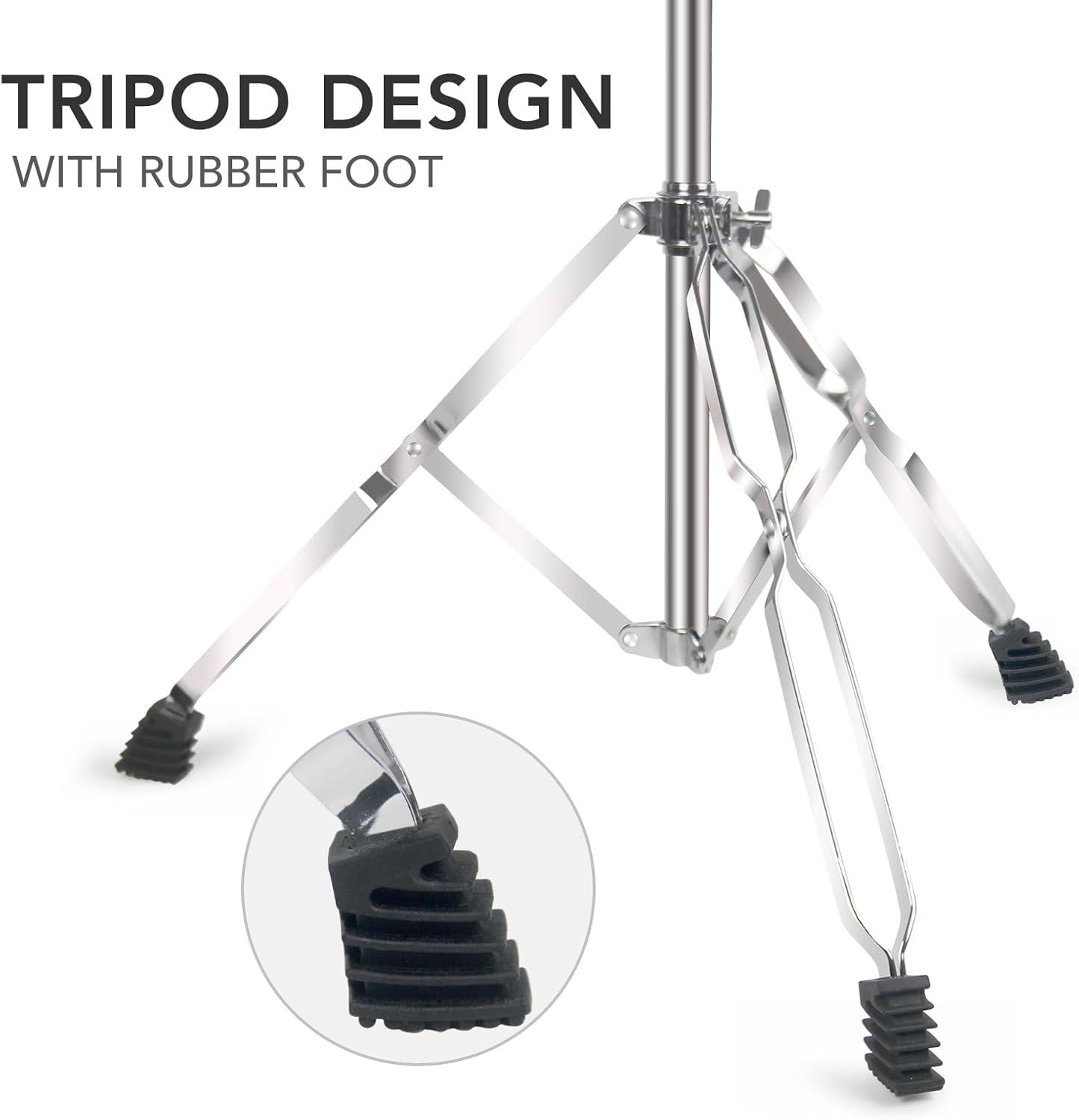 Boom Cymbal Stand for Mounting Crash, Ride, Splash Cymbals (2 Pack)