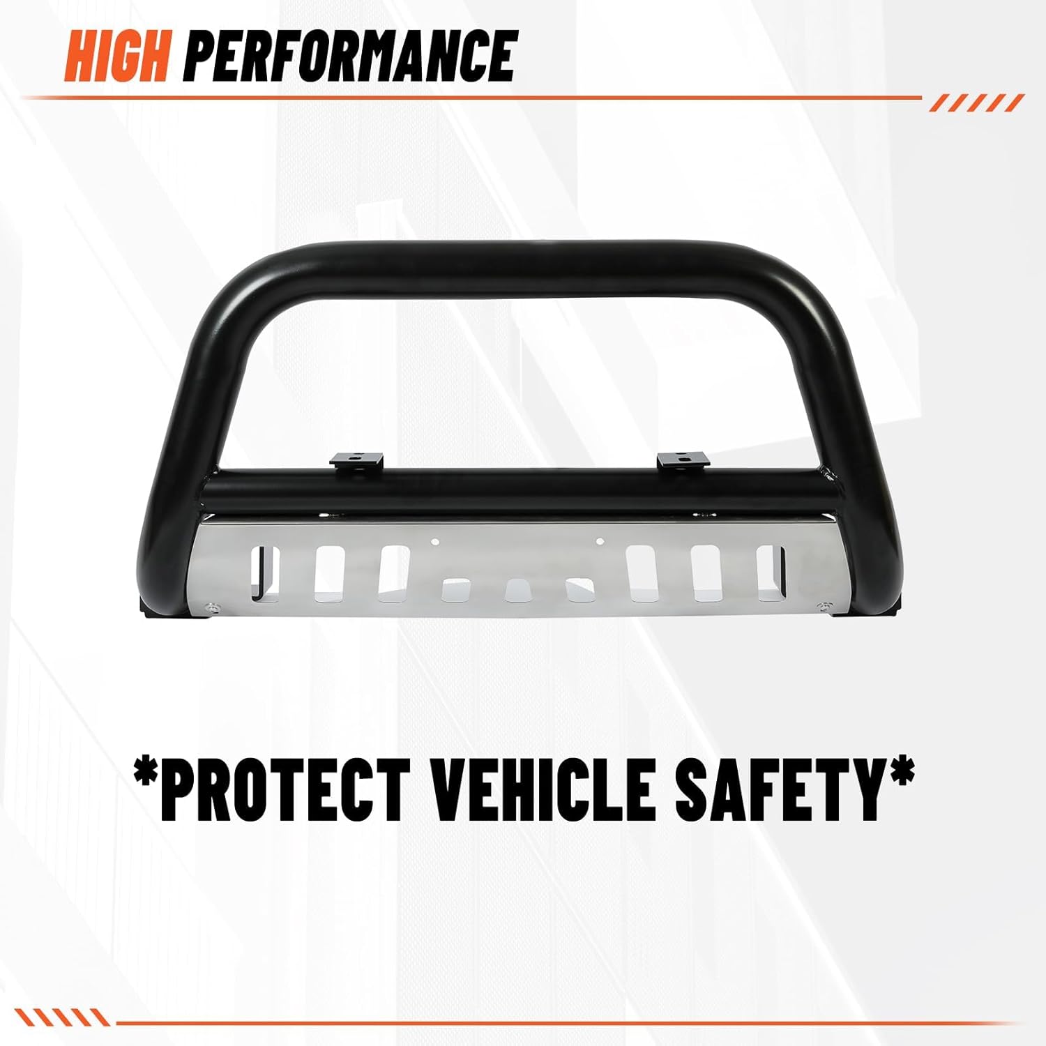 ECOTRIC Bull Bar Compatible with 98-04 Toyota Tacoma 96-98 Toyota 4Runner