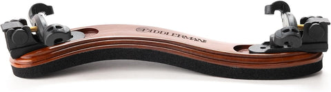 Fiddlerman Wood Violin Shoulder Rest for 4/4 and 3/4 with Collapsible and Height Adjustable Feet