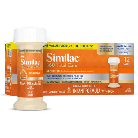 Similac 360 Total Care Sensitive Ready-to-Feed Baby Formula