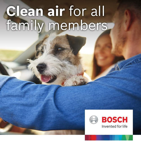 BOSCH 6091C HEPA Cabin Air Filter - 3 Layer Protection For A Healthier Ride