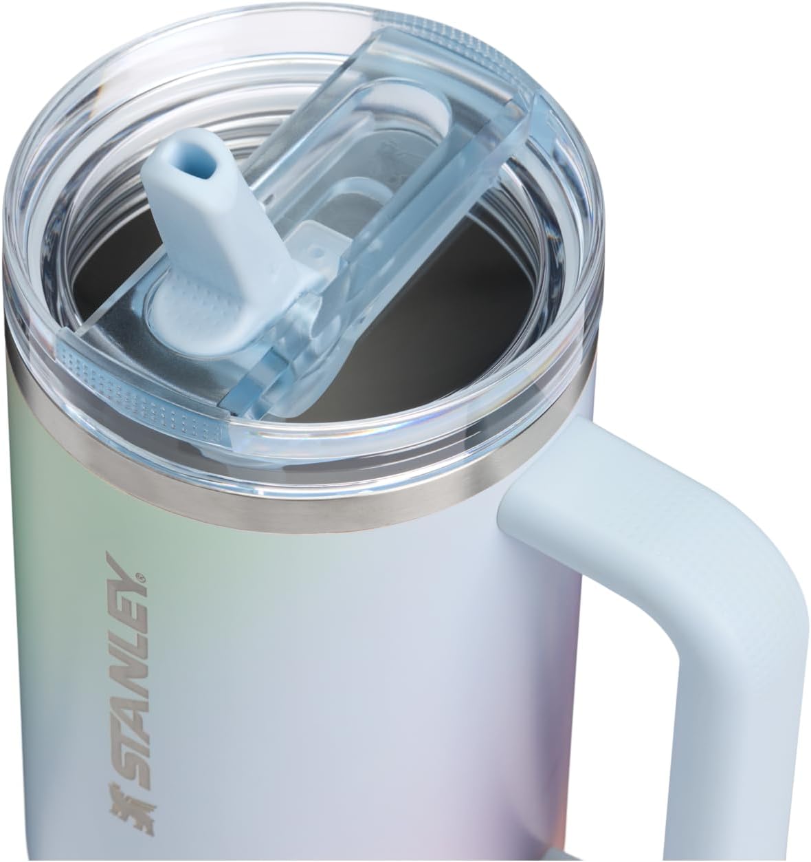 STANLEY Quencher ProTour Flipstraw Tumbler, 40 oz, Sunrise Spiral