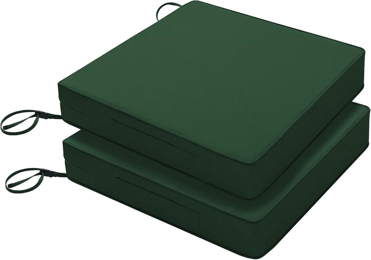 Favoyard Patio Chair Cushions 24 x 24 x 4 Inch Waterproof Outdoor Seat