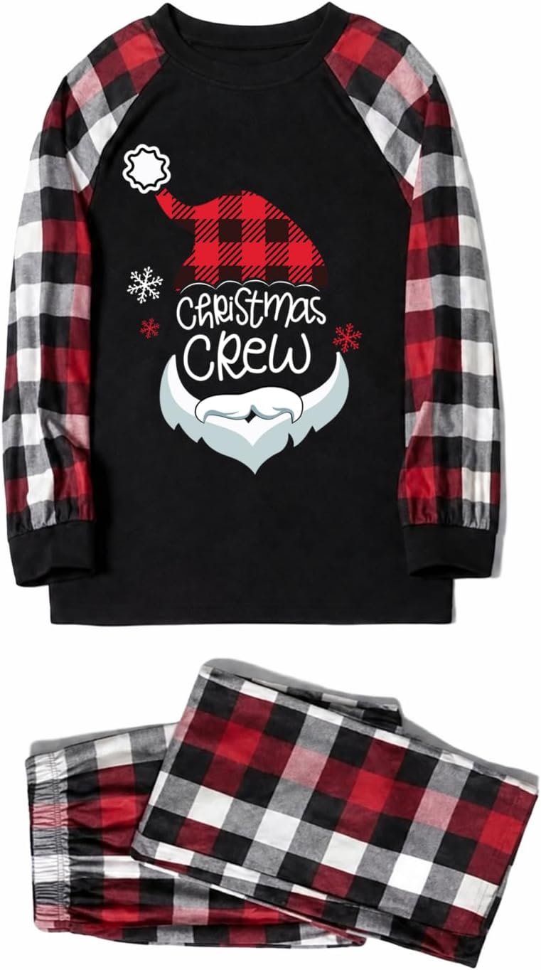 Christmas Pajamas for Family Christmas Pjs Match Sets With Pocket