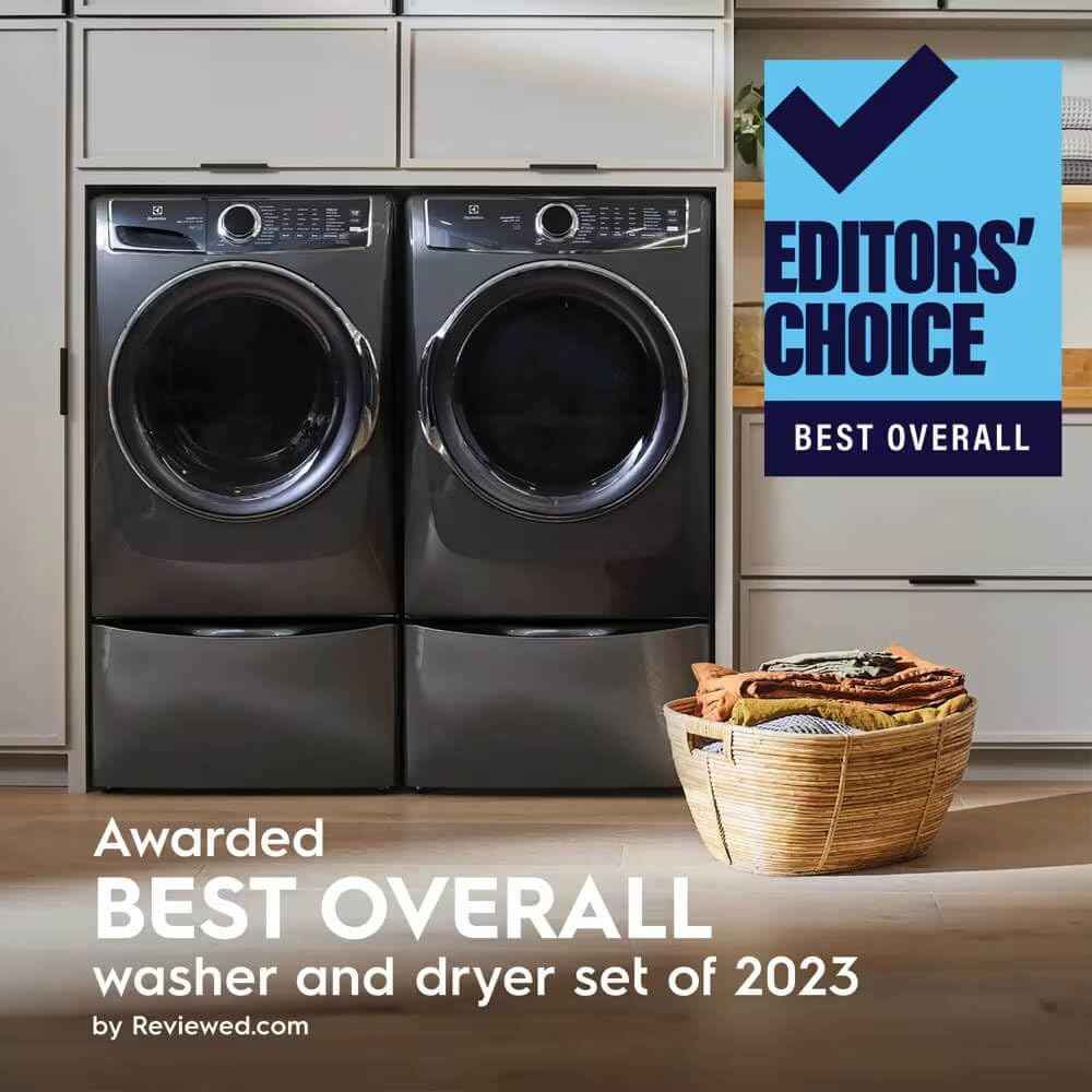 Electrolux 27" Electric Dryer with 8.0 Cu. Ft. Capacity, LuxCare™ Dry System, Predictive Dry™, Perfect Steam™, Eco-Friendly Normal Cycle