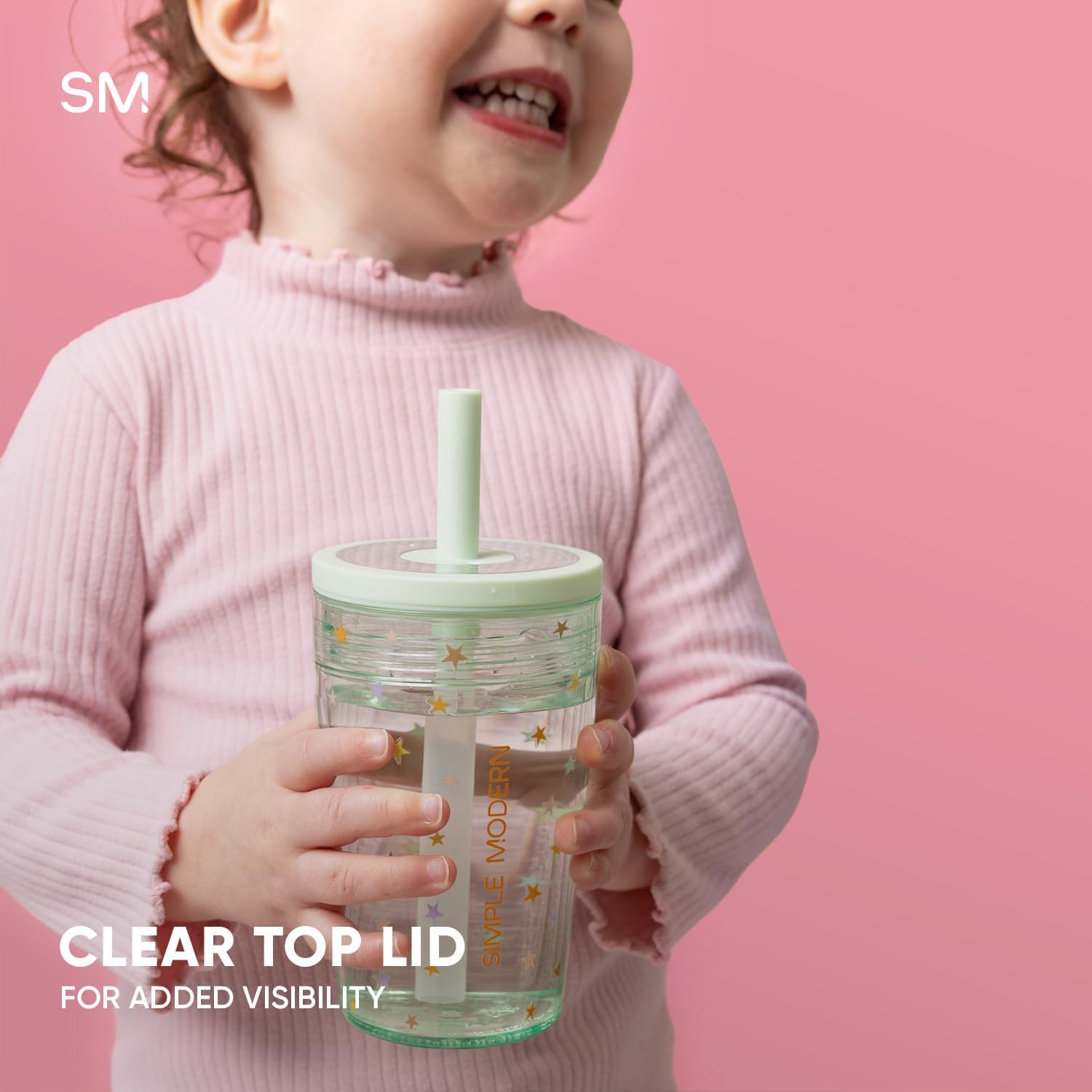 Simple Modern Toddler Tumbler with Straw | 12oz Cute Kids Cup, Farm Animals