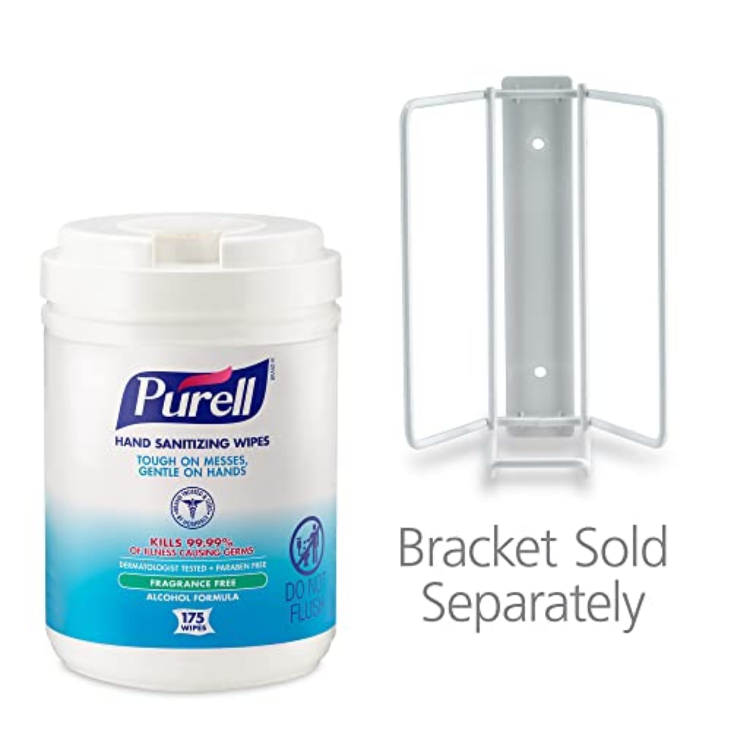 Purell Hand Sanitizing Wipes, Alcohol Formula 6pk x175ct 9031-06
