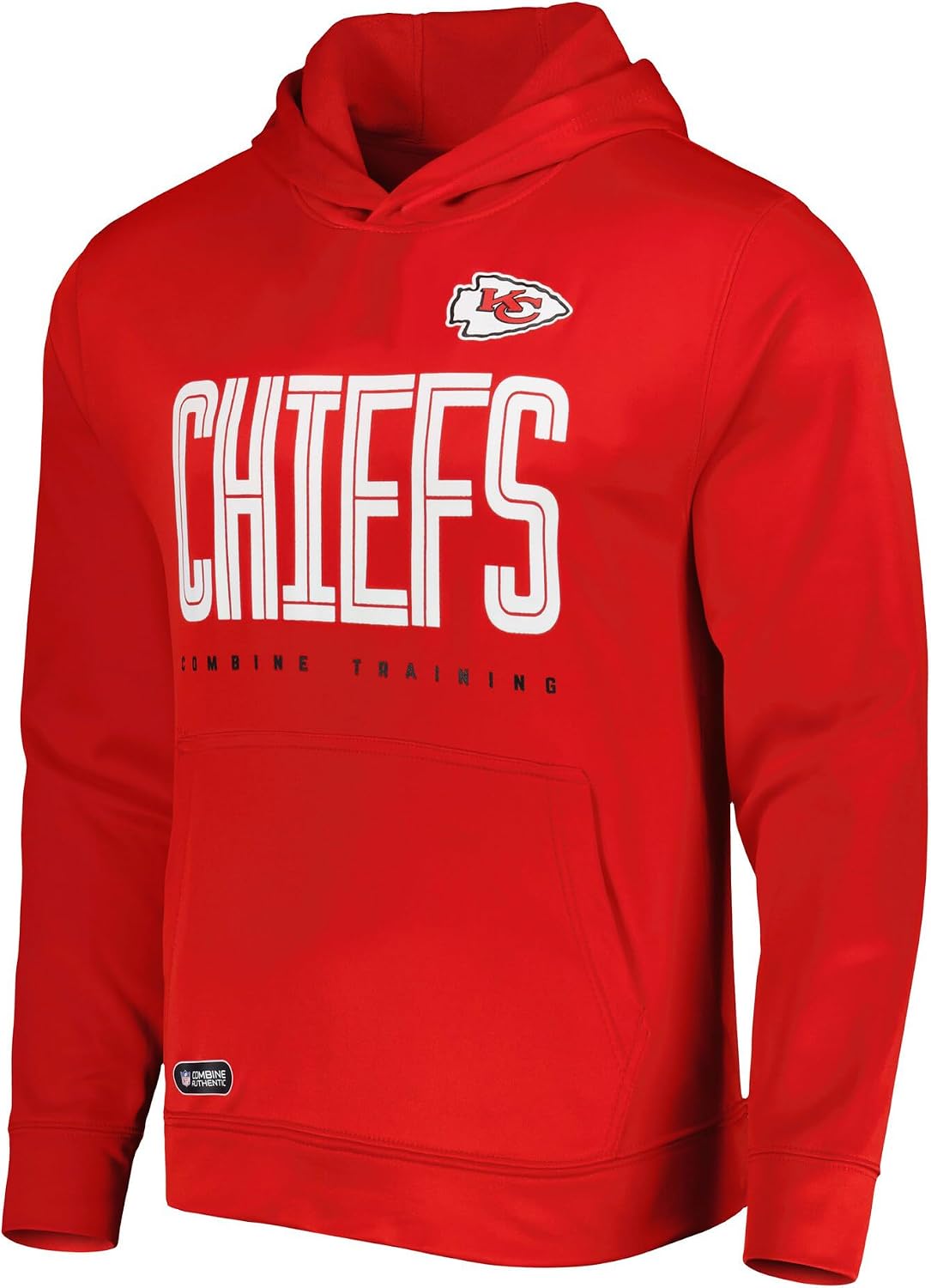 Outerstuff NFL Kids Youth 8-20 Offically Licened Huddle Up Team Color Performance Primary Logo Pullover Hoodie