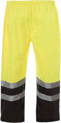 JORESTECH High Visibility Waterproof Safety Overall Pants: Reflective Stripes, ANSI Compliance, and Adjustable Bottoms