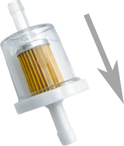 Strongthium 691035 493629 1/4" 40 Micron Inline Fuel Filter Kit