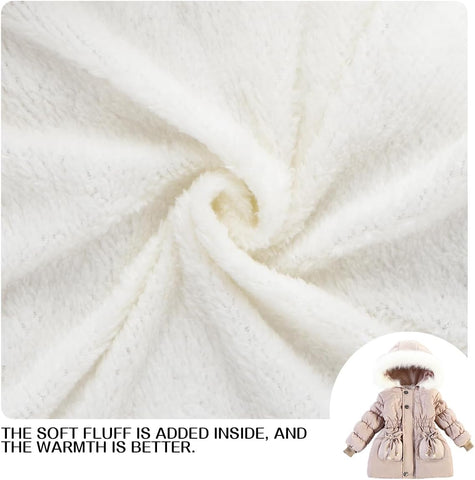 Toddler Fleece Jackets Winter outerwear Coat For Baby Girl Sweater Clothes