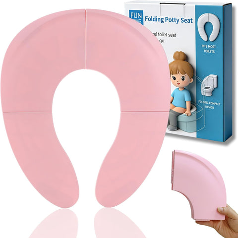 Funbliss Portable Potty for Toddler, Pink