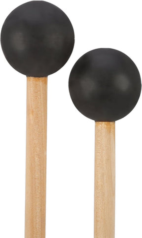 Shappy Rubber Xylophone Mallet Bell Mallets Percussion 15 in Long (Black)