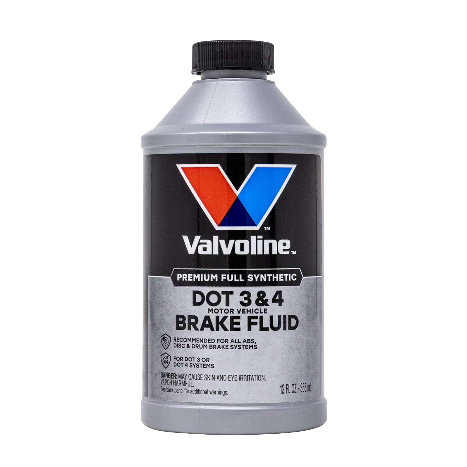 Valvoline DOT 3 & 4 Synthetic Brake Fluid, 12 oz