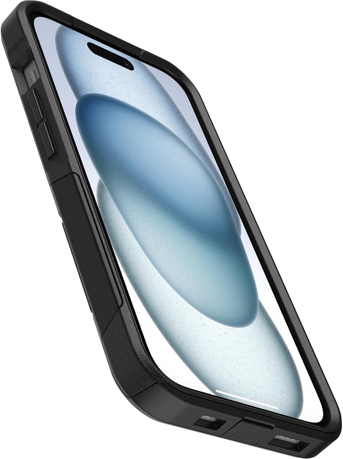 OtterBox iPhone 17e, 16e, 15, 14, & 13 Commuter Series Case - Black, Slim & Tough, Pocket-Friendly, with Port Protection - Thin & Protective iPhone Case, Dual-Layer, Impact Absorbing iPhone Case