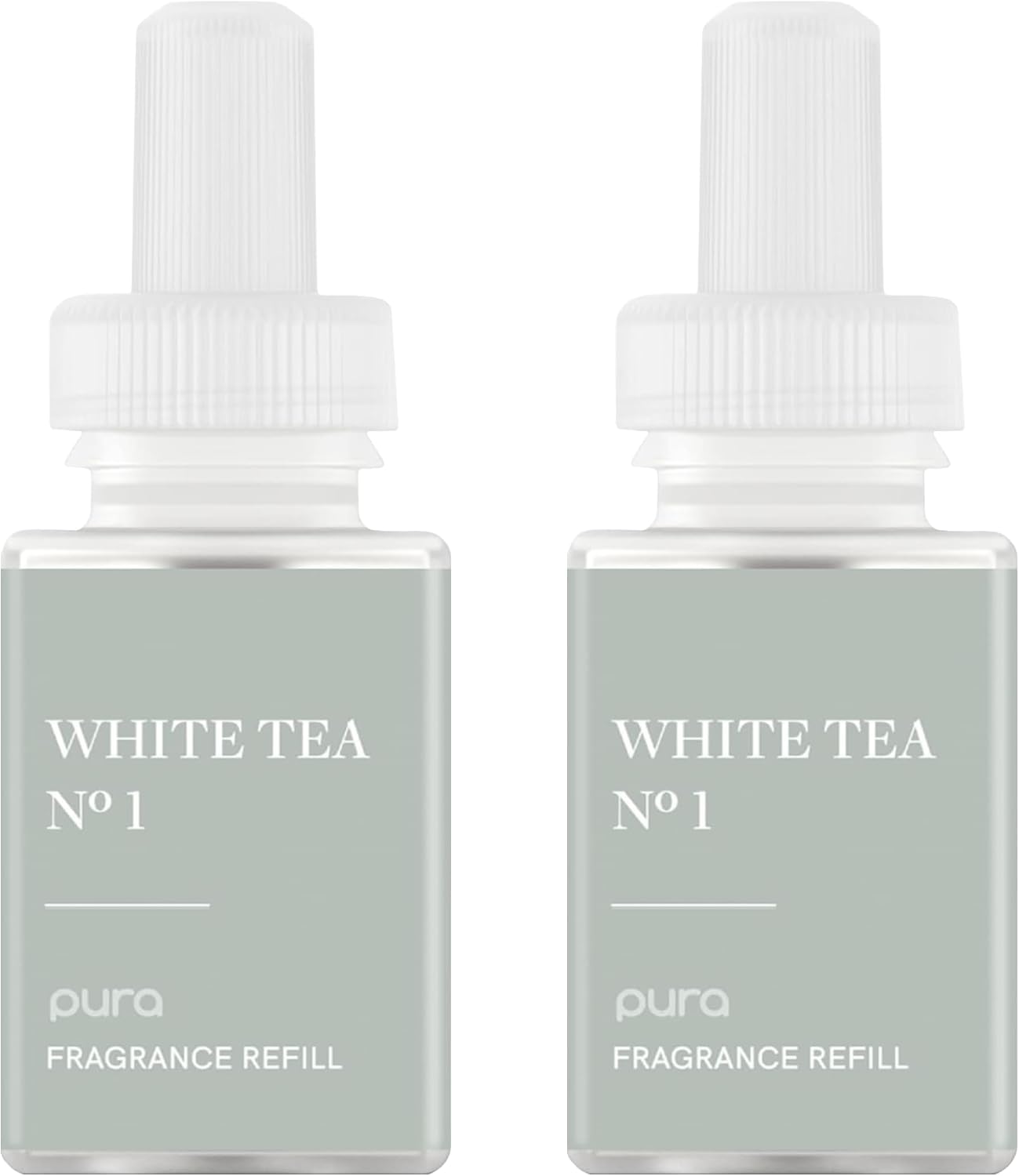 Pura Home Diffuser Refill, 2 Pack, White Tea No. 1