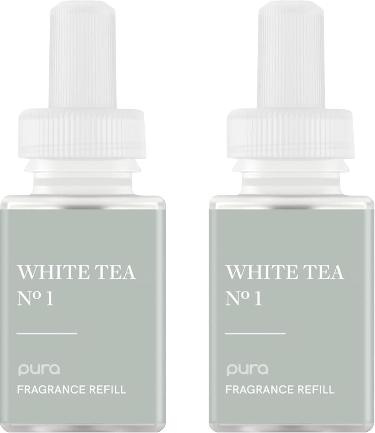 Pura Home Diffuser Refill, 2 Pack, White Tea No. 1