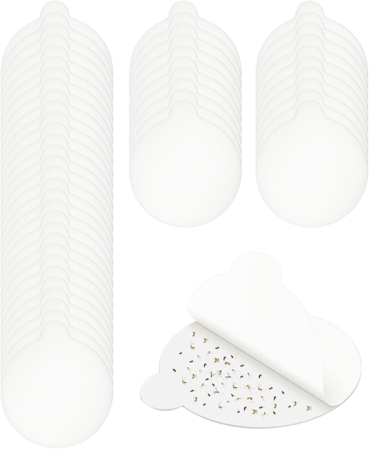 Shootingstar 50 Pack 4.3" Sticky Pads Refills for Katchy Indoor Insect Trap