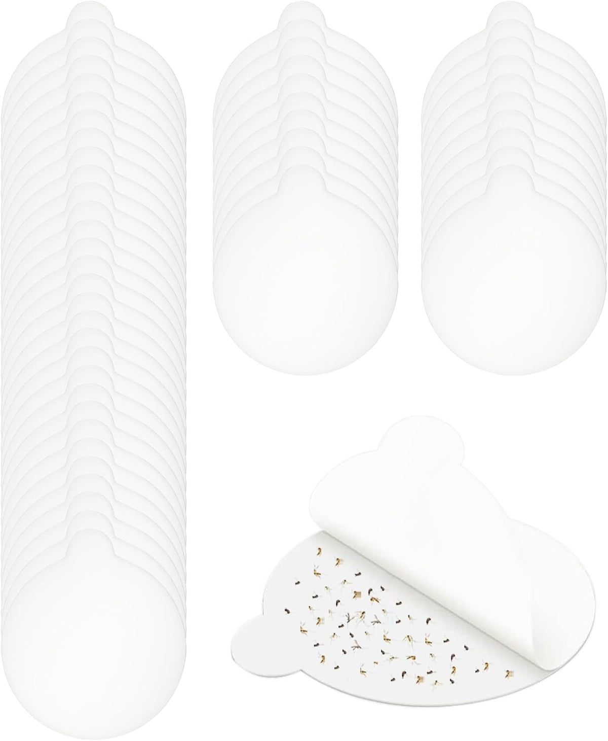 Shootingstar 50 Pack 4.3" Sticky Pads Refills for Katchy Indoor Insect Trap