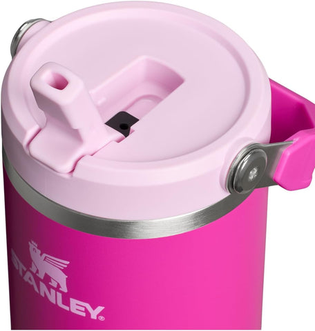 STANLEY IceFlow 2.0 Flip Straw Tumbler, 30 oz, Violet Blossom