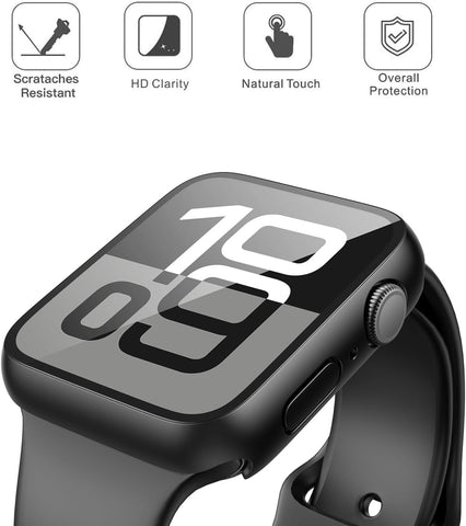 Misxi Case with Screen Protector for 46mm Apple Watch Series 11/10