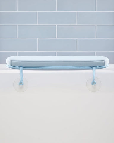 Skip Hop Baby Bath All-in-One Cushioned Elbow Saver & Kneeler Pad Set with Height-Adjustable Design and Quick-Dry Material, Wave
