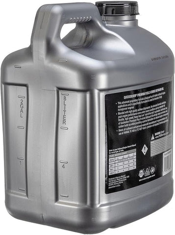 Quicksilver 2-Stroke Premium Plus Synthetic Blend Marine Engine Oil, 2.5 Gallon