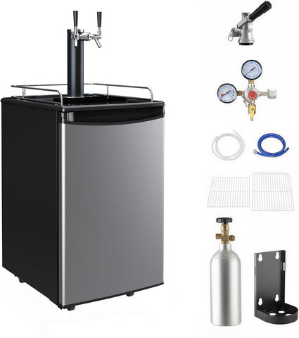 Commercial Draft Beer Kegerator, Keg Refrigerator for D System