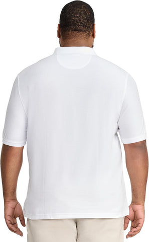 Izod Men's Big and Tall Advantage Performance Short Sleeve Polo Shirt