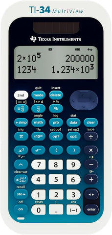 Texas Instruments TI-34 MultiView Scientific Calculator