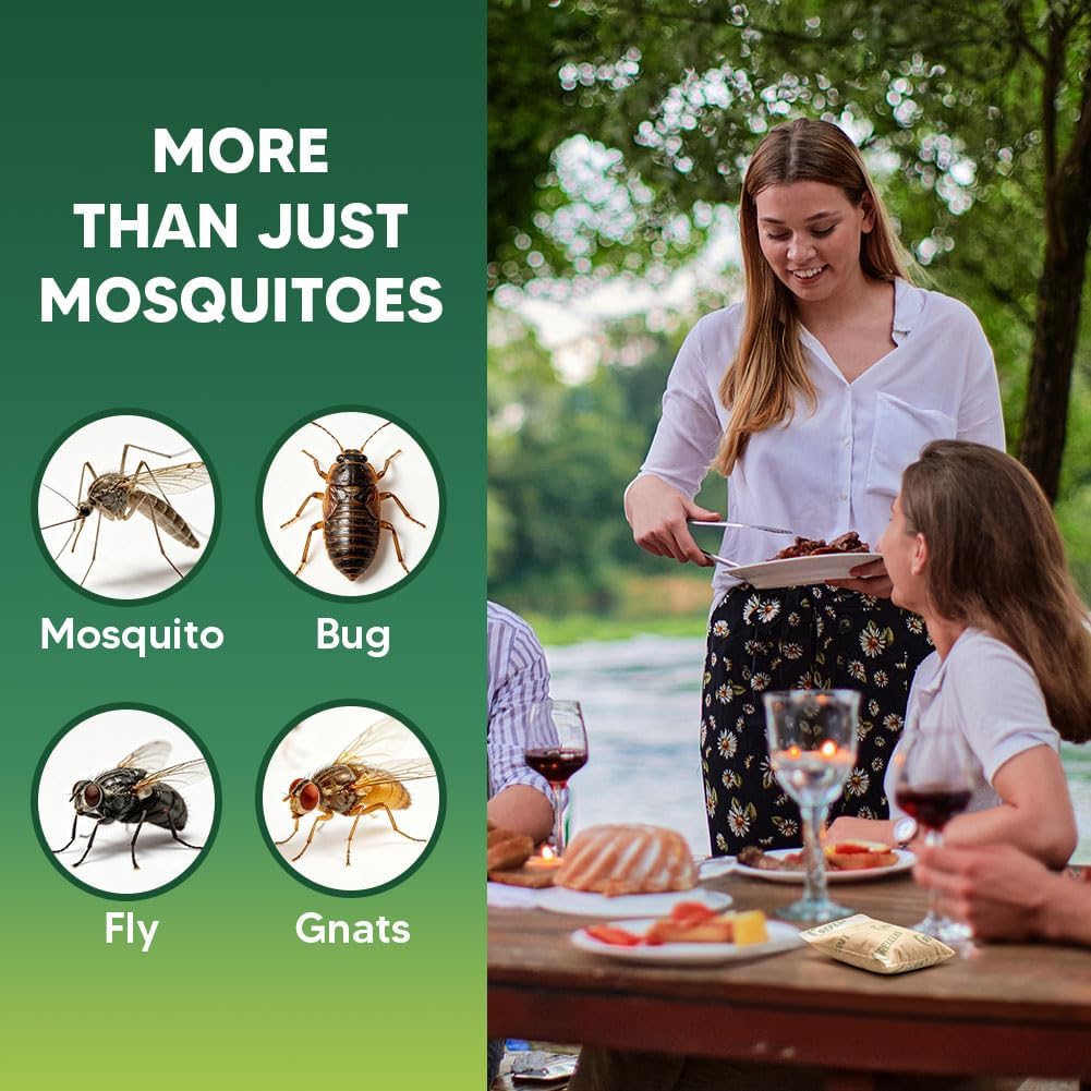 Mosquito Repellent Outdoor Patio, Mosquito Deterrent Indoor-8Pouch