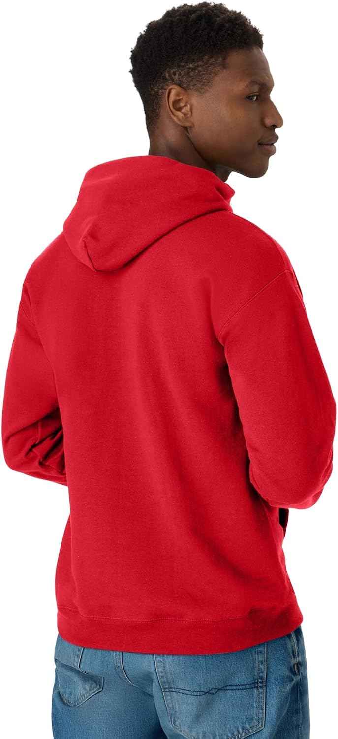 Hanes Men's Hoodie - EcoSmart Fleece Hooded Sweatshirt for Men & Women - Midweight Fleece - Big & Tall Available