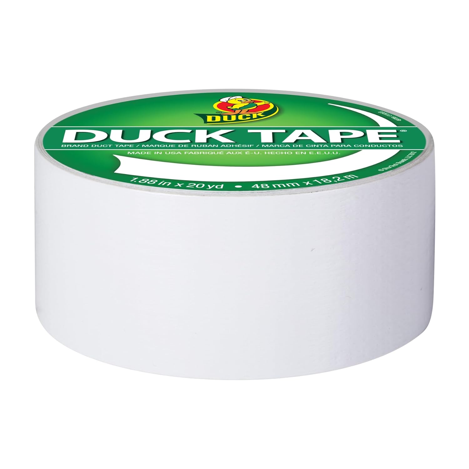 Duck 1265015 1.88" x 20 yd Winking Tape, Single Roll, White
