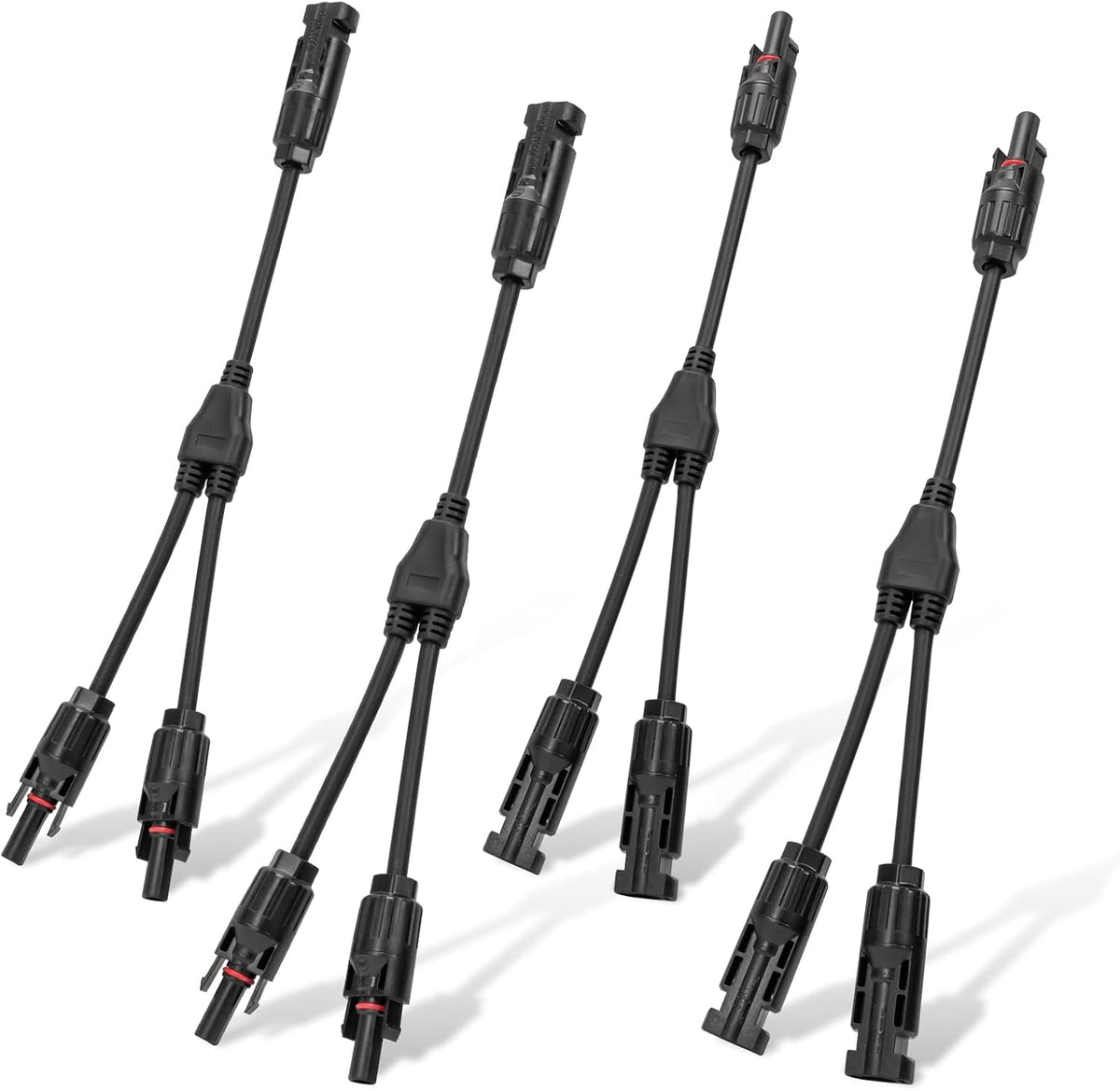 ECO-Worthy 2-Pair 30A IP68 Solar Y Branch Parallel Connector Kits
