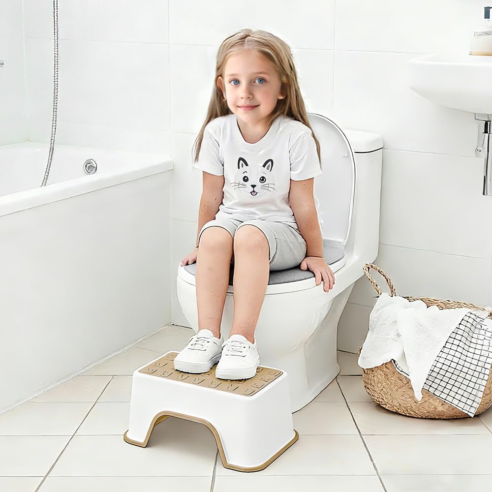 5'' Height Small Step Stool, 11.8" L x 7.5" W Toddler Step Stool