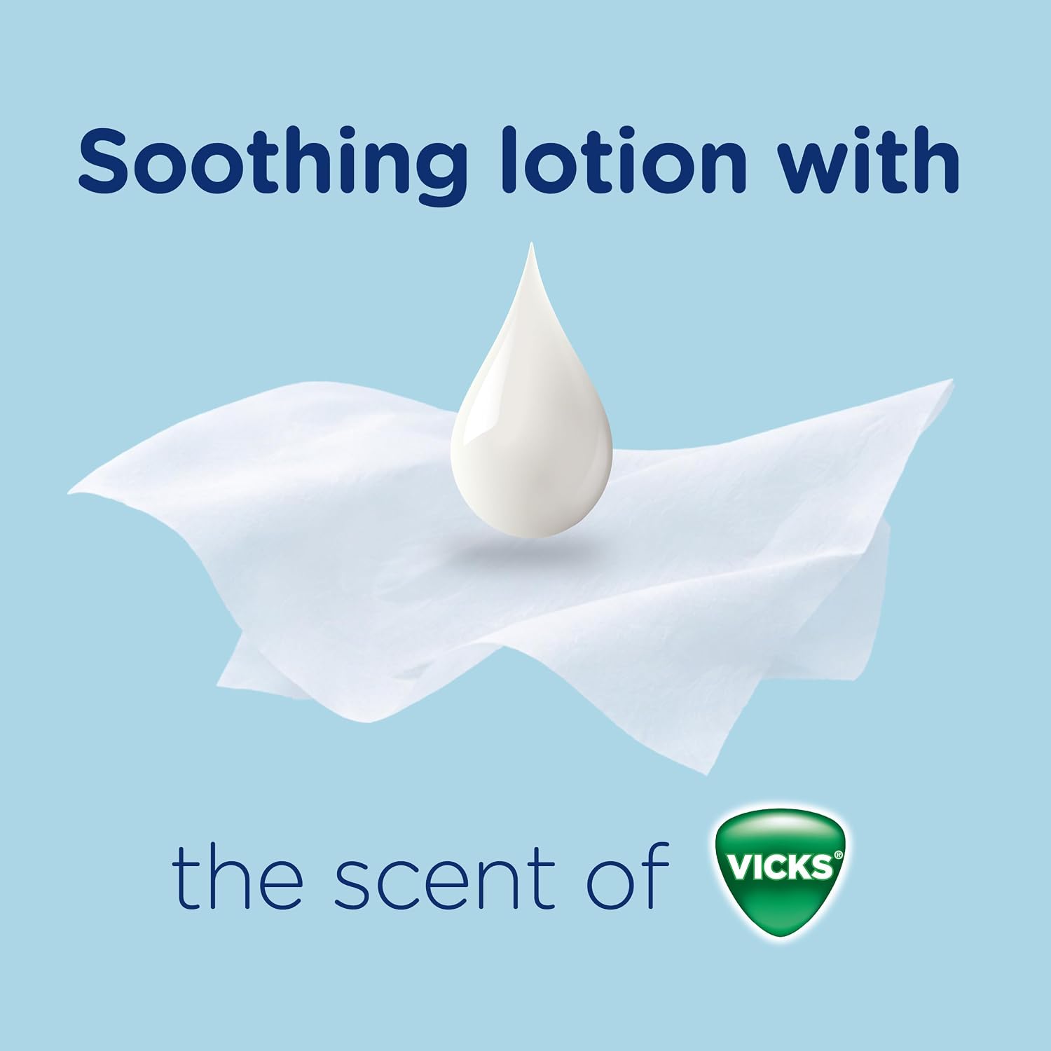 Puffs Plus Lotion with Vicks Facial Tissues, 24 Cubes, 48 Tissues per Box